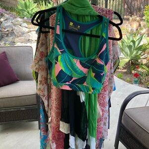 Bathing Suit, Top And Cover-Up Set